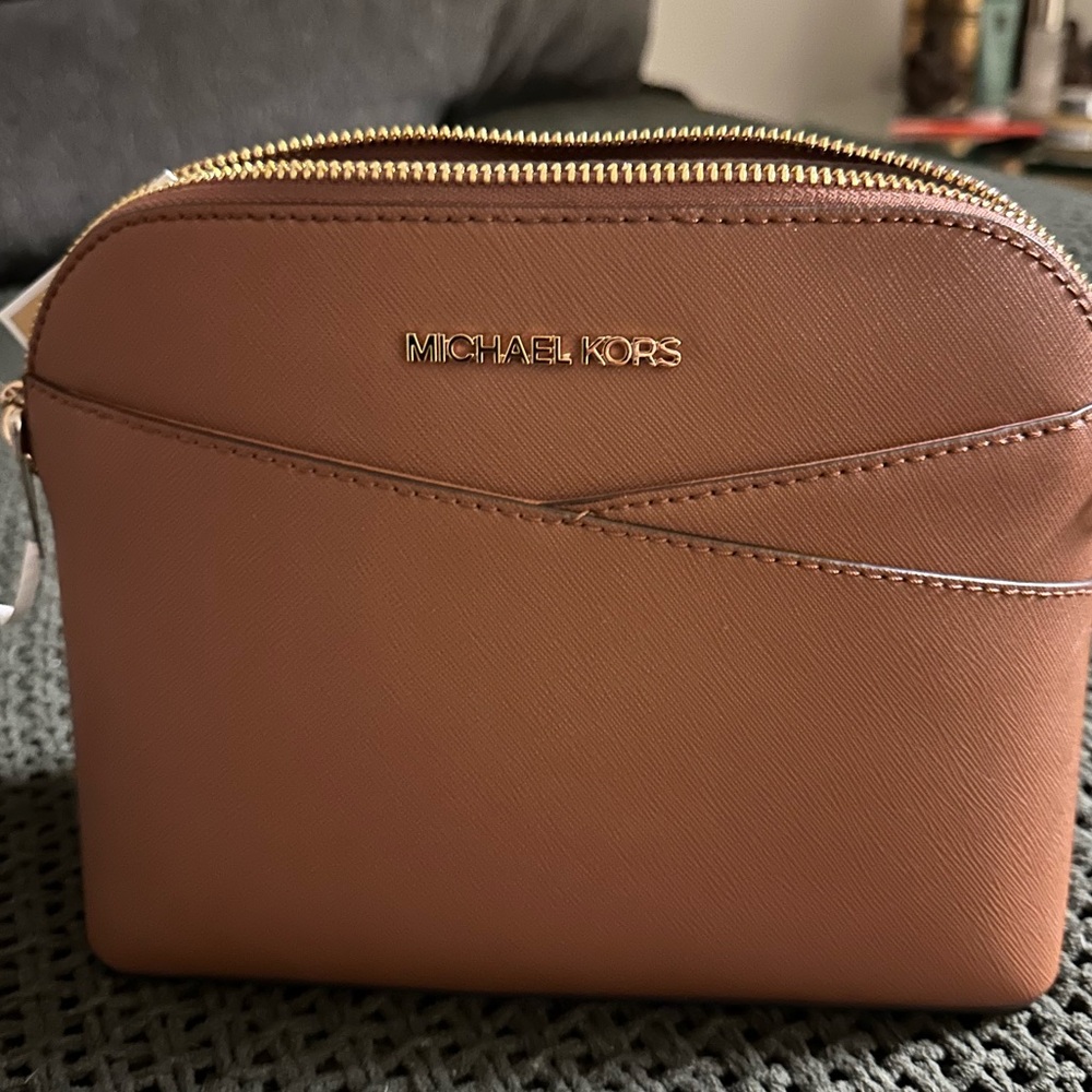 Michael Kors Bag Luggage Dome Xcross Body Leather New With tags